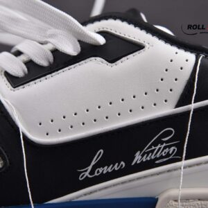 Louis Vuitton Lv Trainer White Black Blue