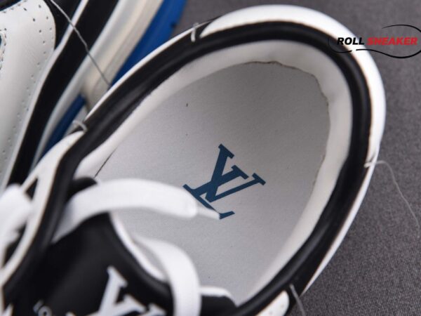 Louis Vuitton Lv Trainer White Black Blue