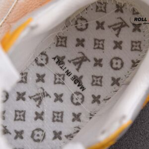 Louis Vuitton Lv Trainer Yellow Monogram Denim