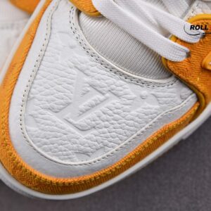 Louis Vuitton Lv Trainer Yellow Monogram Denim