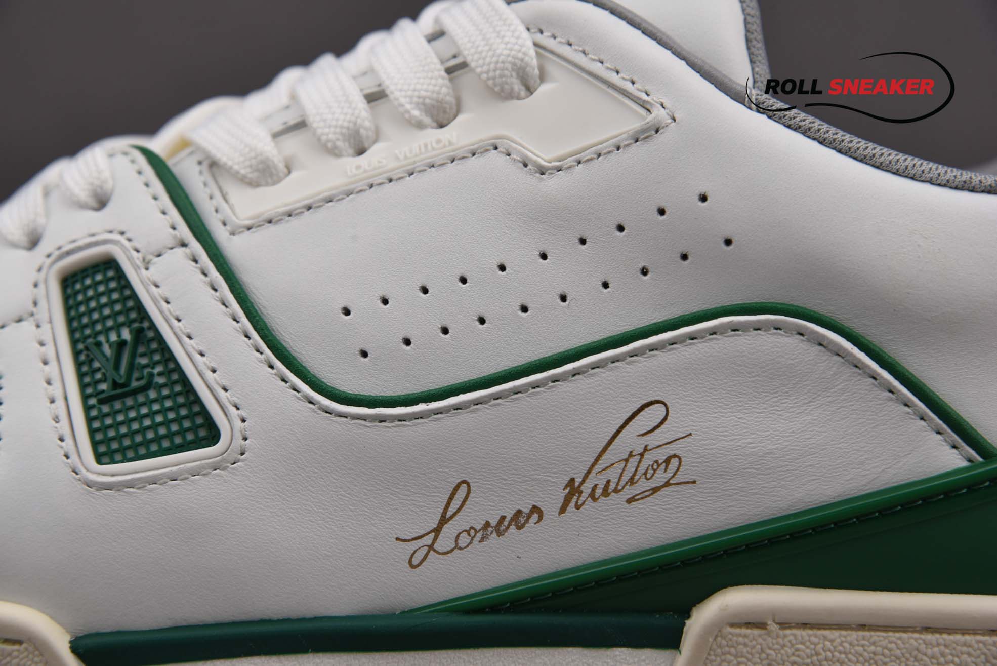 Louis Vuitton LV Trainers ‘White Green’ 