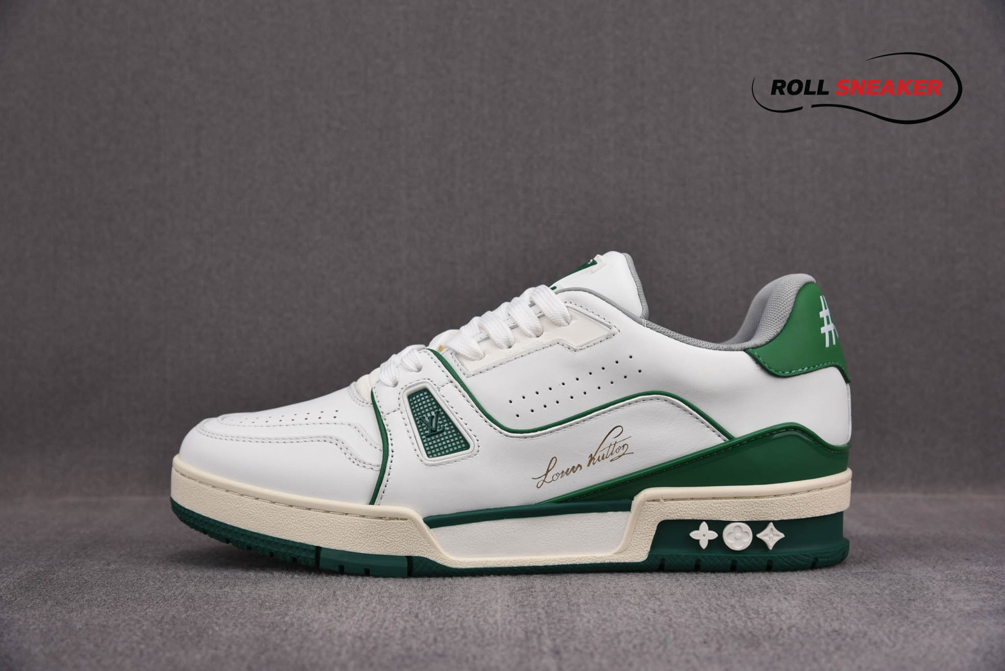 Louis Vuitton LV Trainers ‘White Green’ 