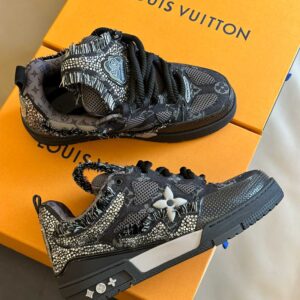 Louis Vuitton Skate Trainer Black Swarovski Monogran