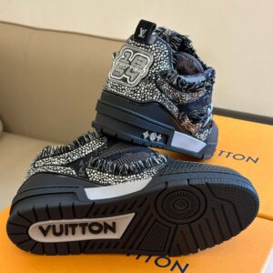 Louis Vuitton Skate Trainer Black Swarovski Monogran