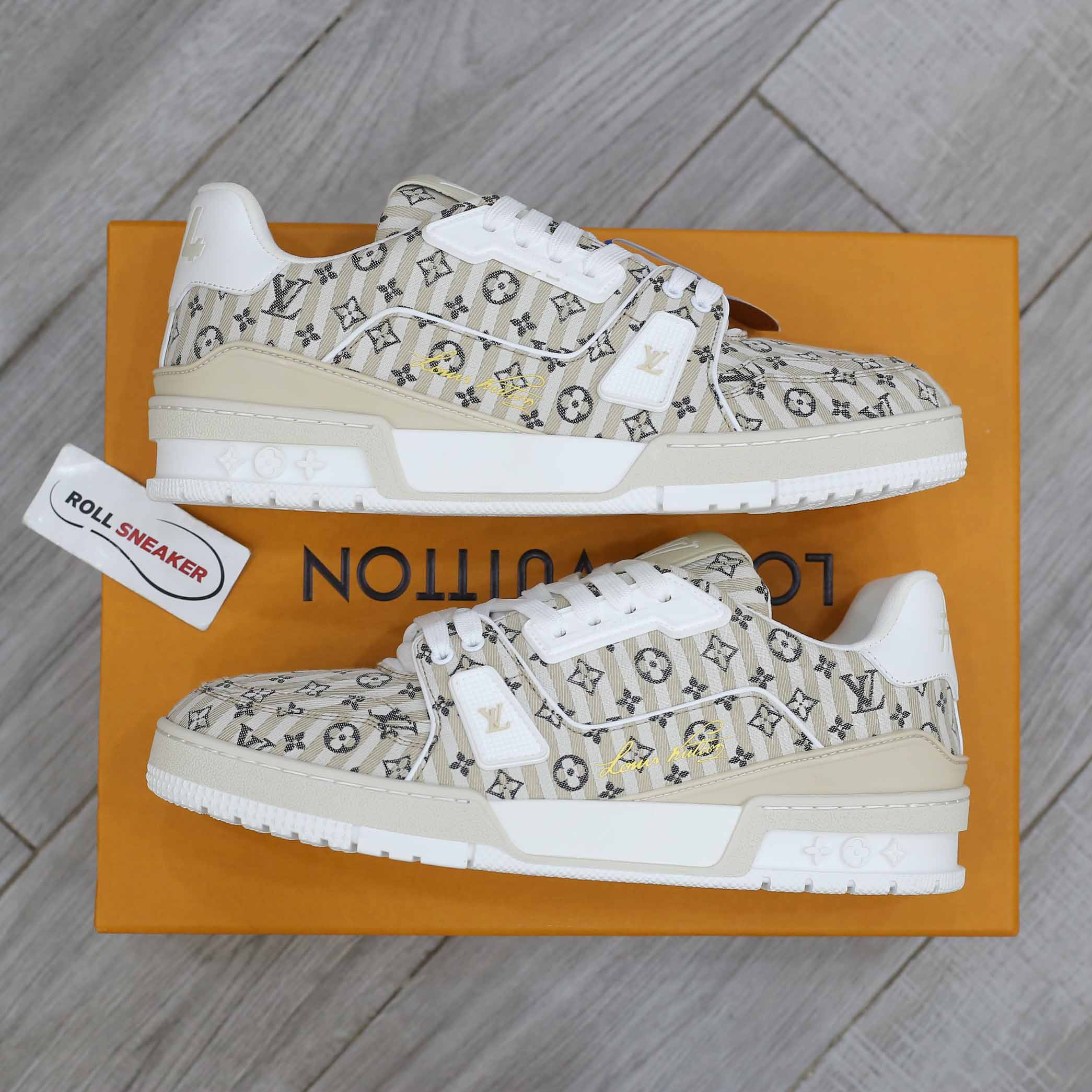 Louis Vuitton Trainer họa tiết monogram 