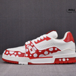 Louis Vuitton Trainer LV x Yk Yayoi Kusama Red