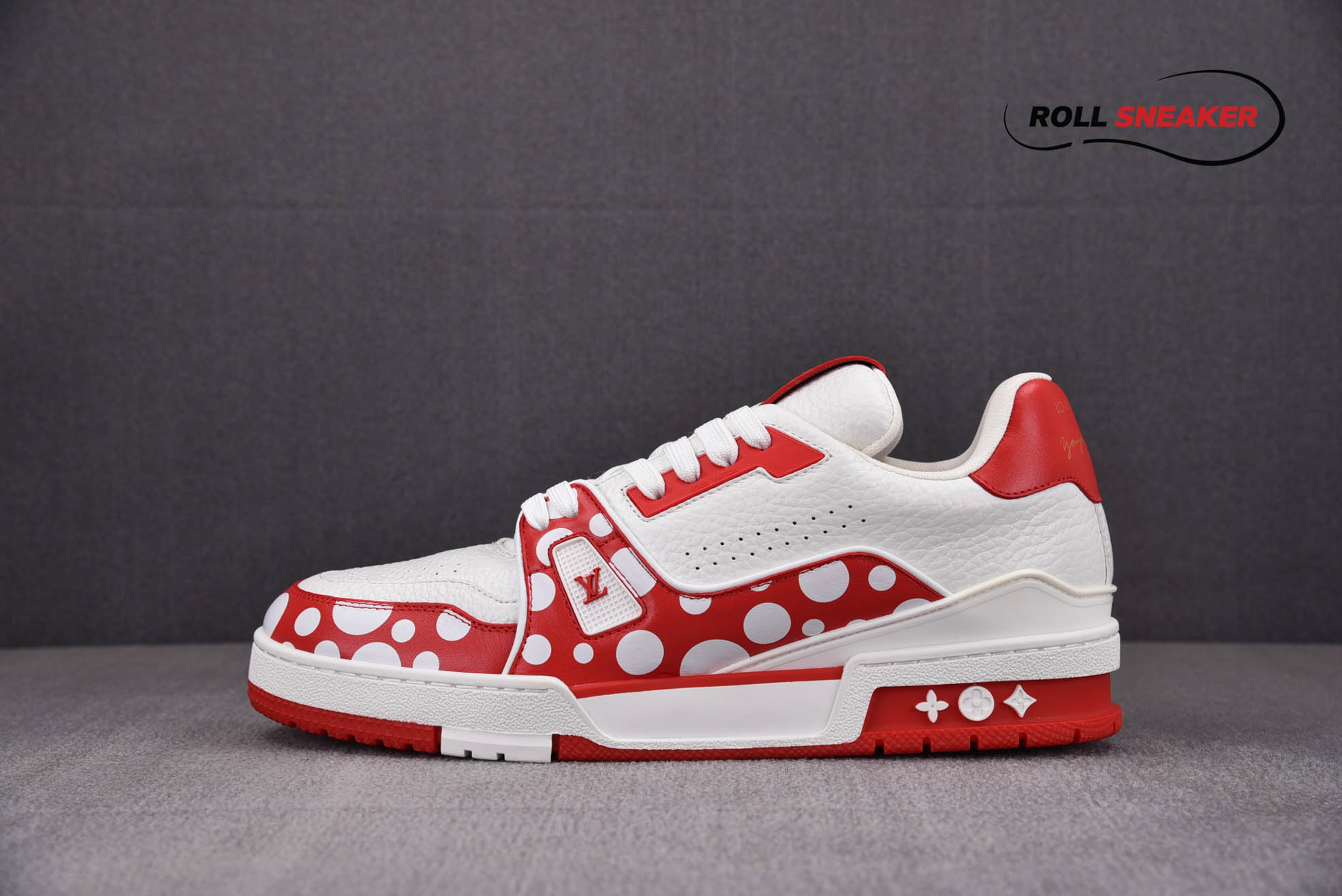 Louis Vuitton Trainer LV x Yk Yayoi Kusama Red 