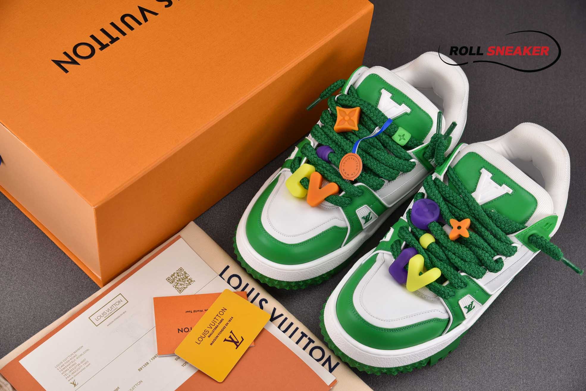 Louis Vuitton Trainer Maxi Green 