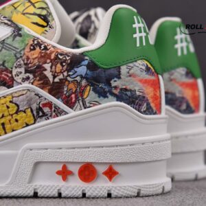 Louis Vuitton Trainer với Vintage Comics