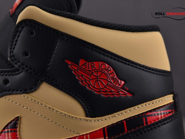 Nike Air Jordan 1 Mid 'Tartan Swoosh'