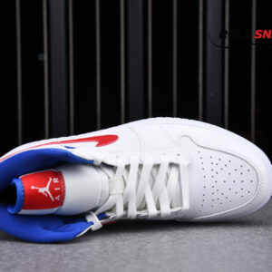 Nike Air Jordan 1 Mid ‘White Red Royal’