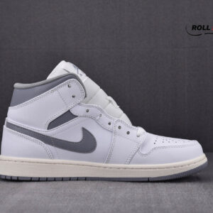 Nike Air Jordan 1 ‘Mid White Stealth’