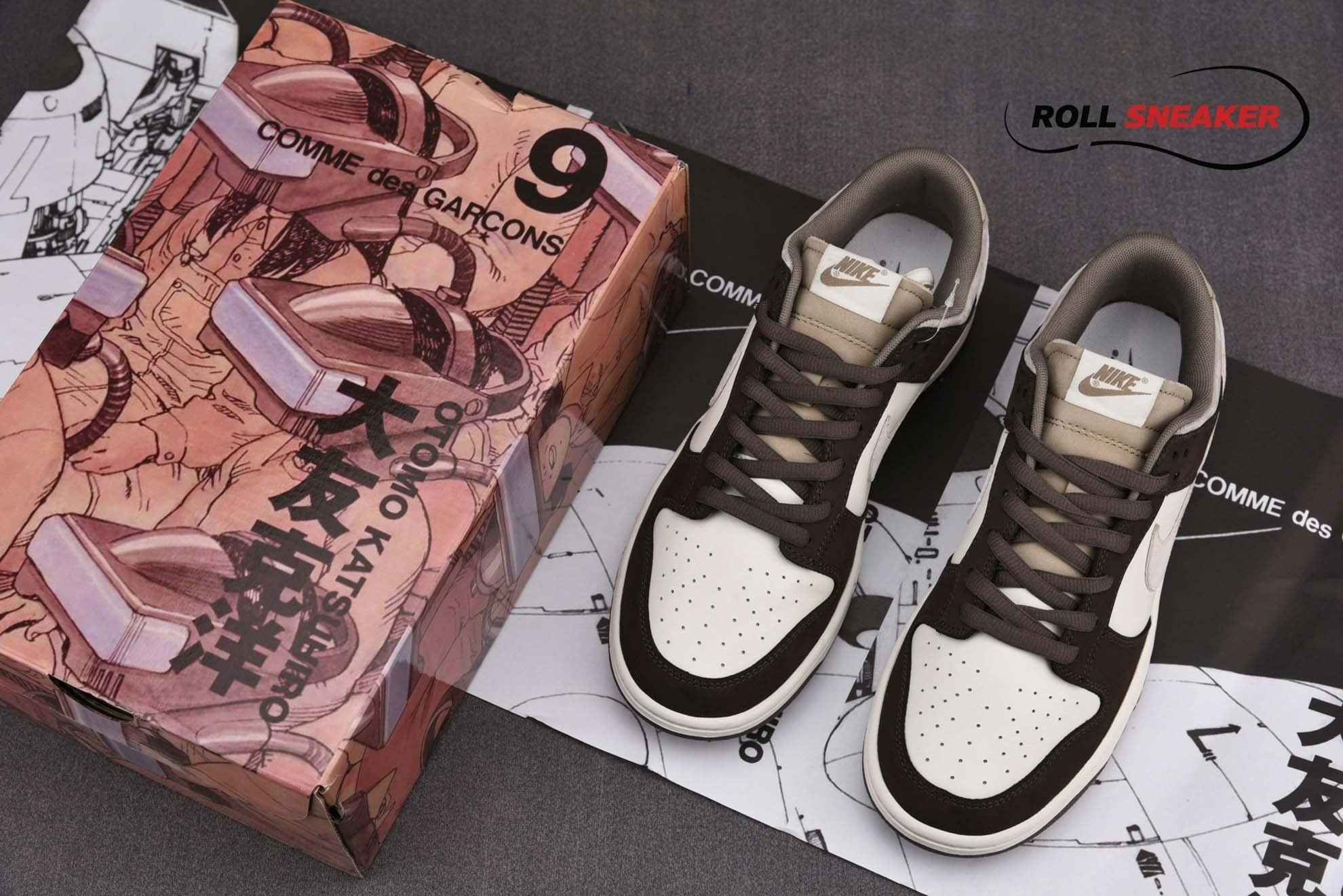 Nike SB Dunk Low x Otomo Katsuhiro ‘Steamboy OST’ Grey Brown Mocha