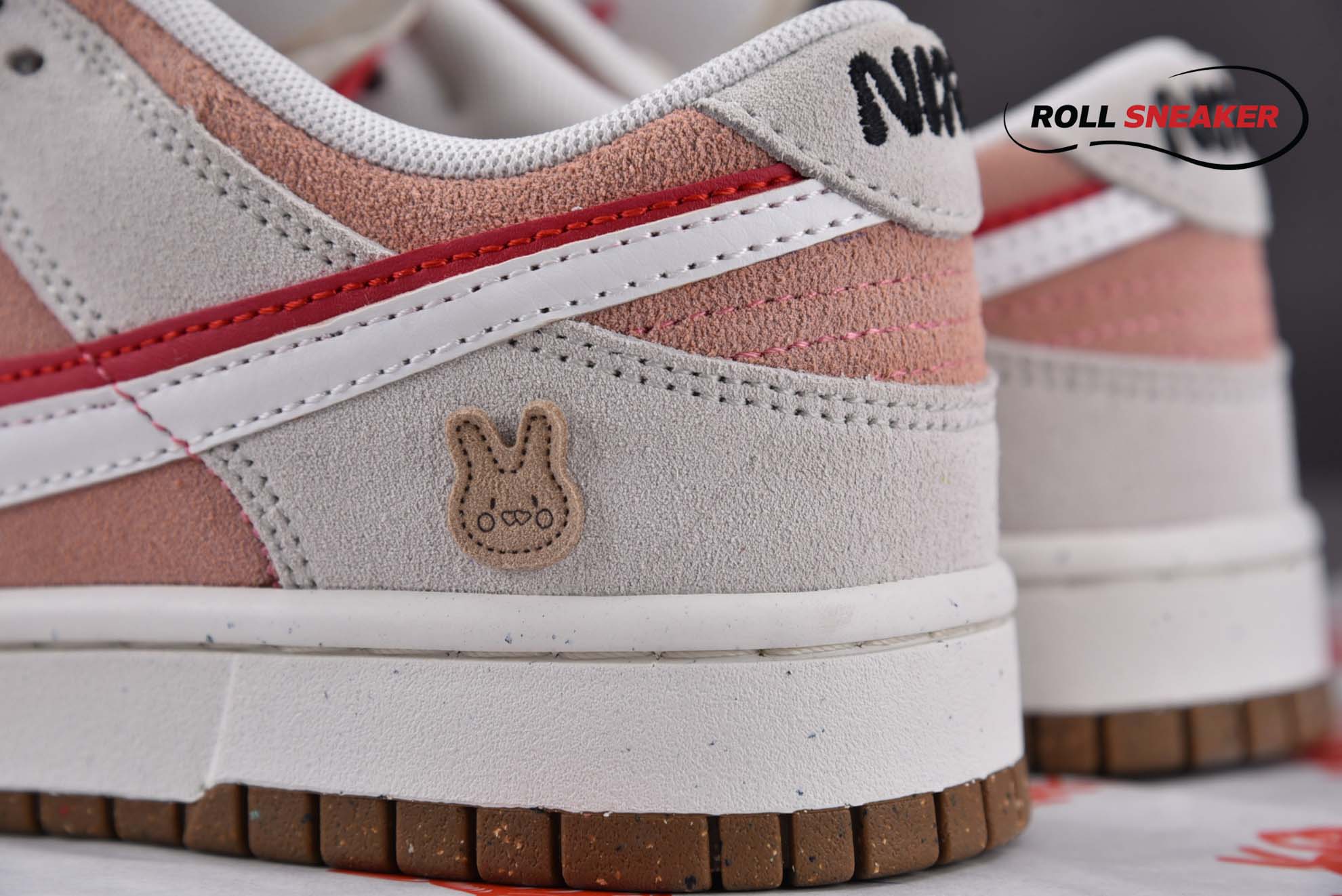 Nike SB Dunk Low Year Of The Rabbit Pink Grey