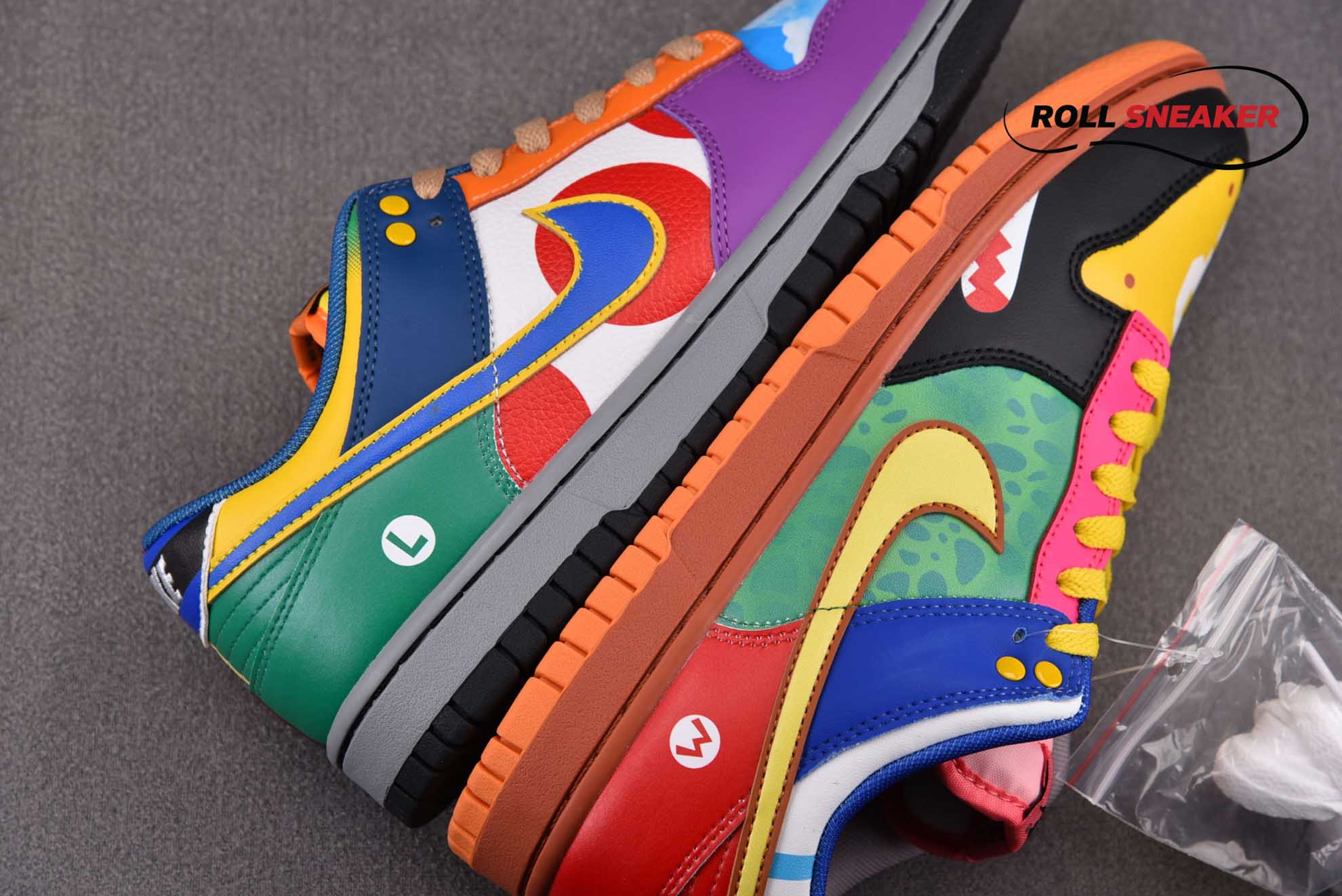 Nike SB Dunk "What the Super Mario" Custom