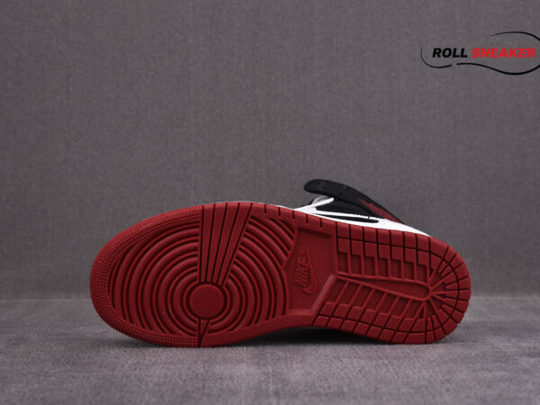 Nike Wmns Air Jordan 1 Mid SE Utility ‘White Black Gym Red’