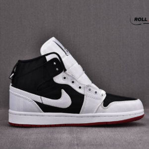 Nike Wmns Air Jordan 1 Mid SE Utility ‘White Black Gym Red’