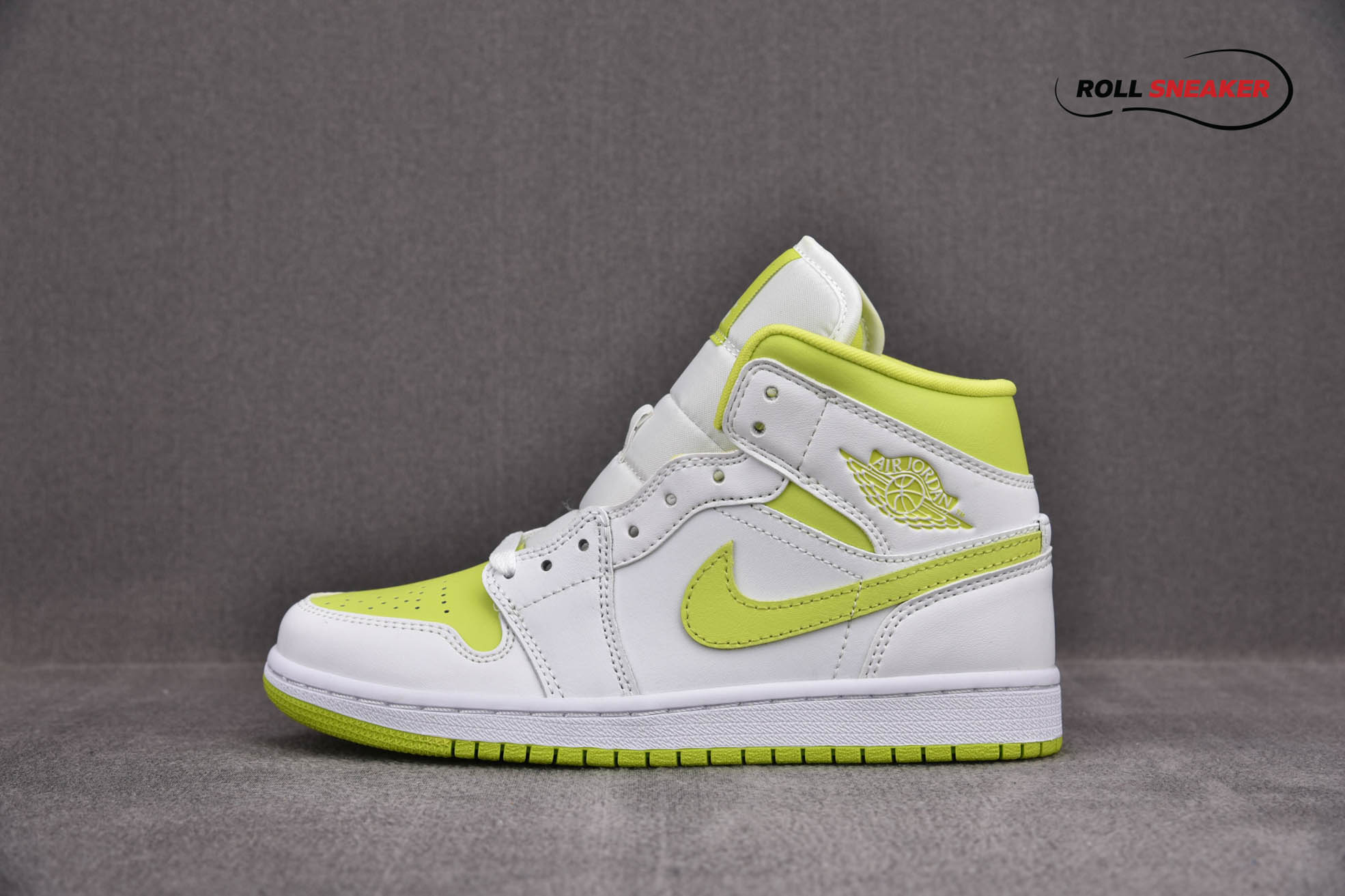 Nike Wmns Air Jordan 1 Mid 'White Lime'