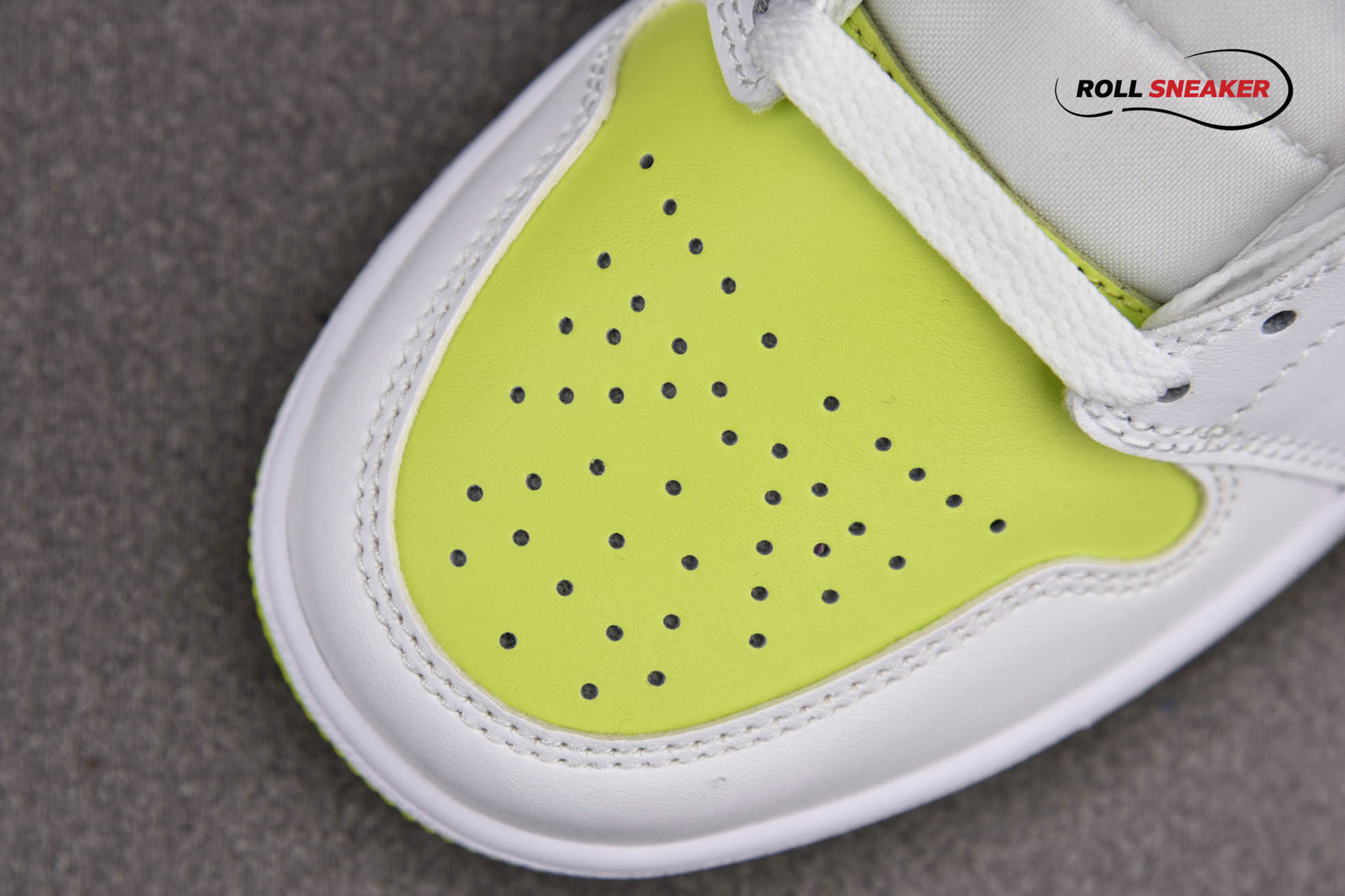 Nike Wmns Air Jordan 1 Mid 'White Lime'