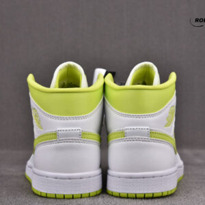 Nike Wmns Air Jordan 1 Mid 'White Lime'