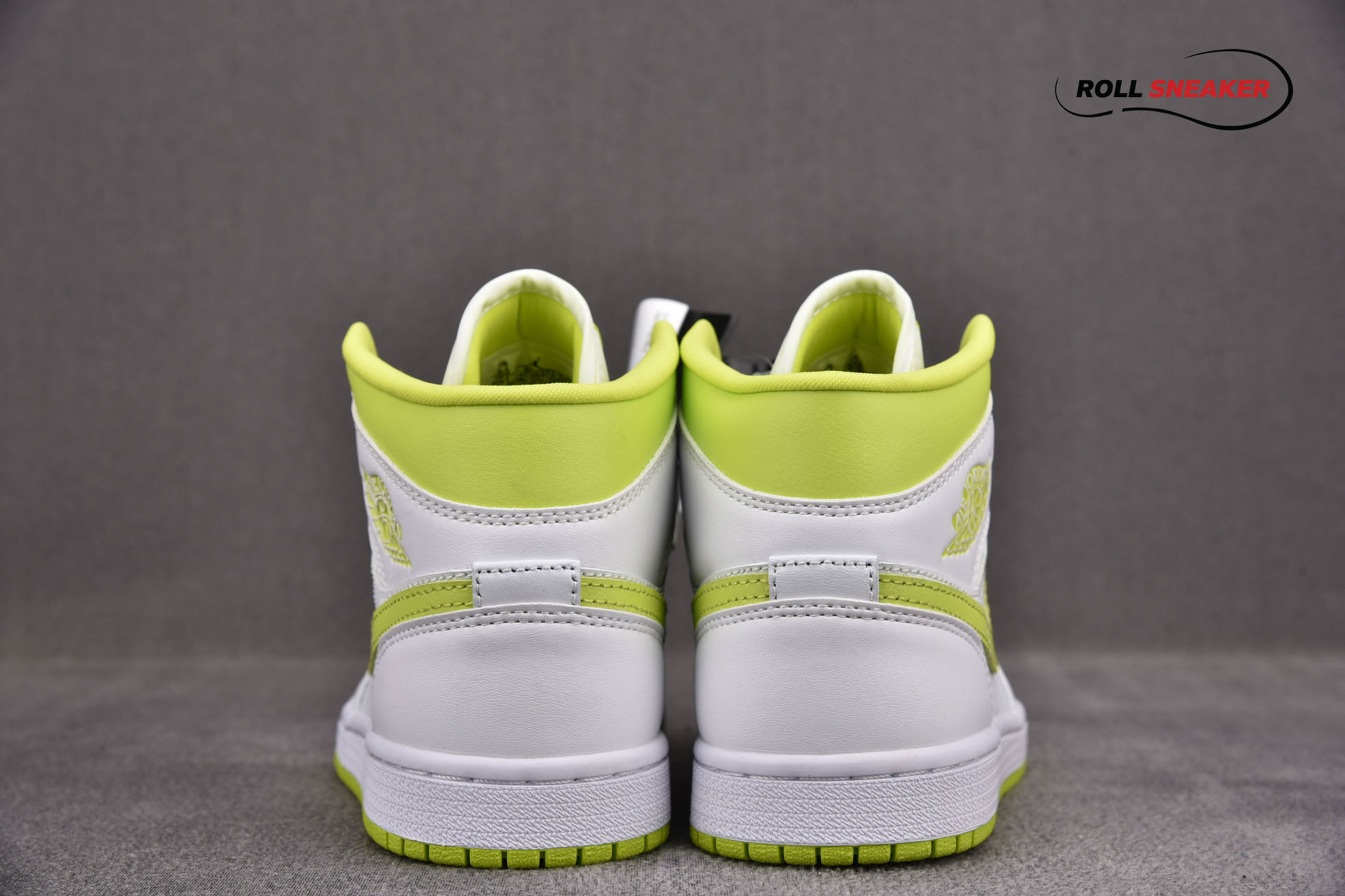 Nike Wmns Air Jordan 1 Mid 'White Lime'