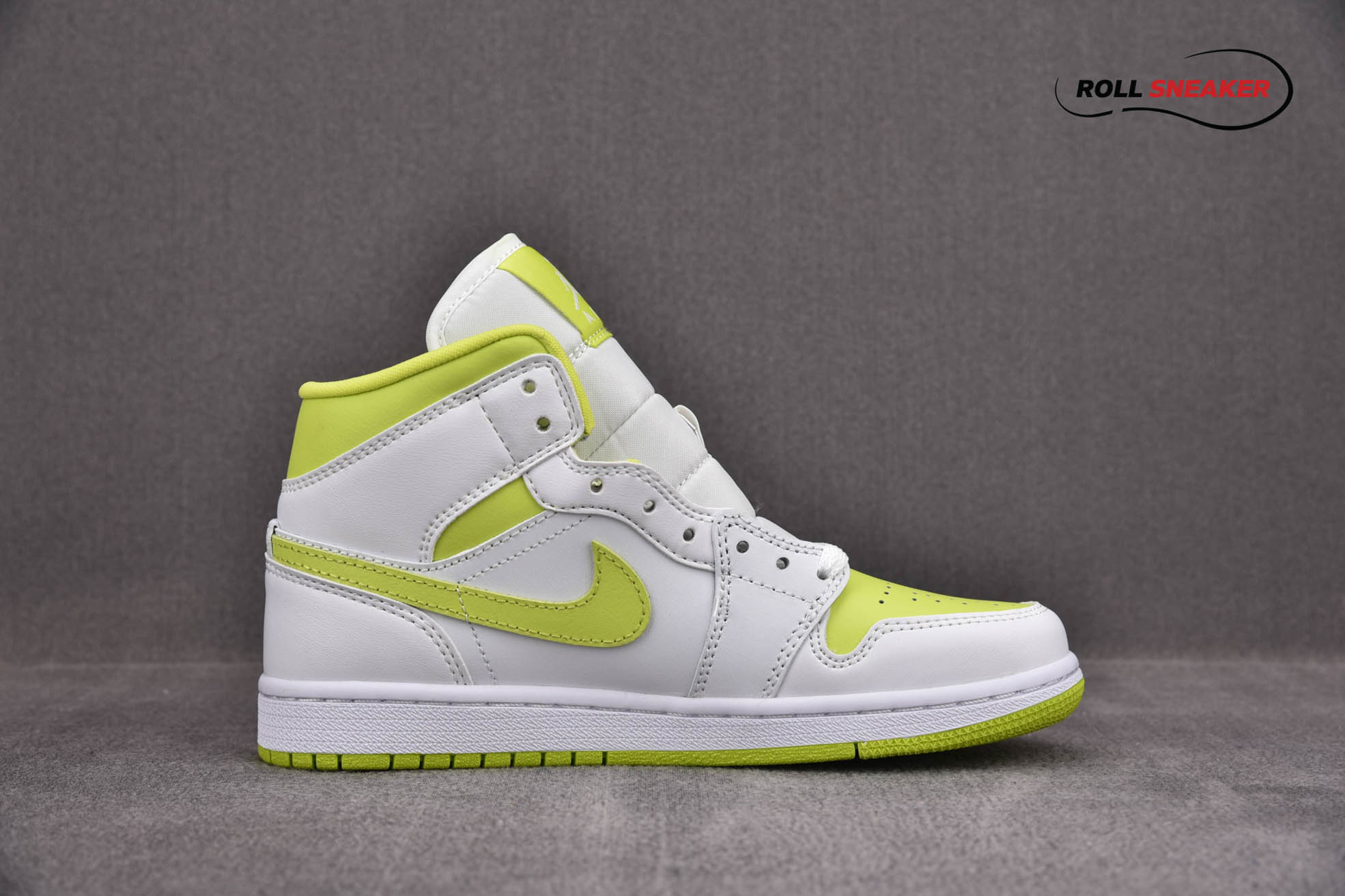 Nike Wmns Air Jordan 1 Mid 'White Lime'