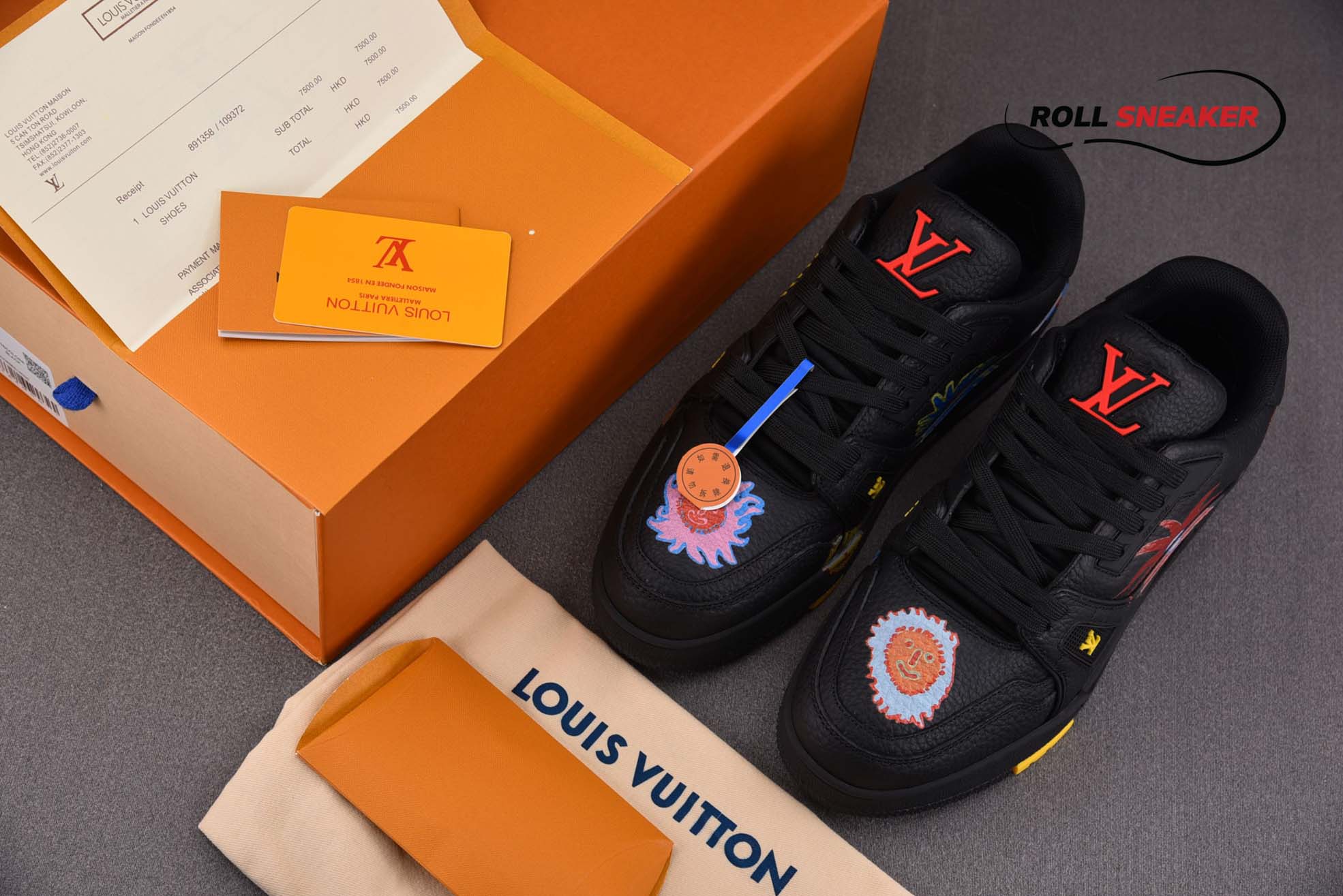 Yayoi Kusama x LOUIS VUITTON Trainer Black
