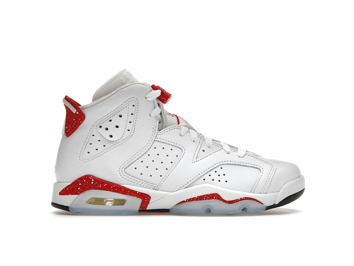 Giày Nike Air Jordan 6 Retro Red Oreo GS 'White Red'