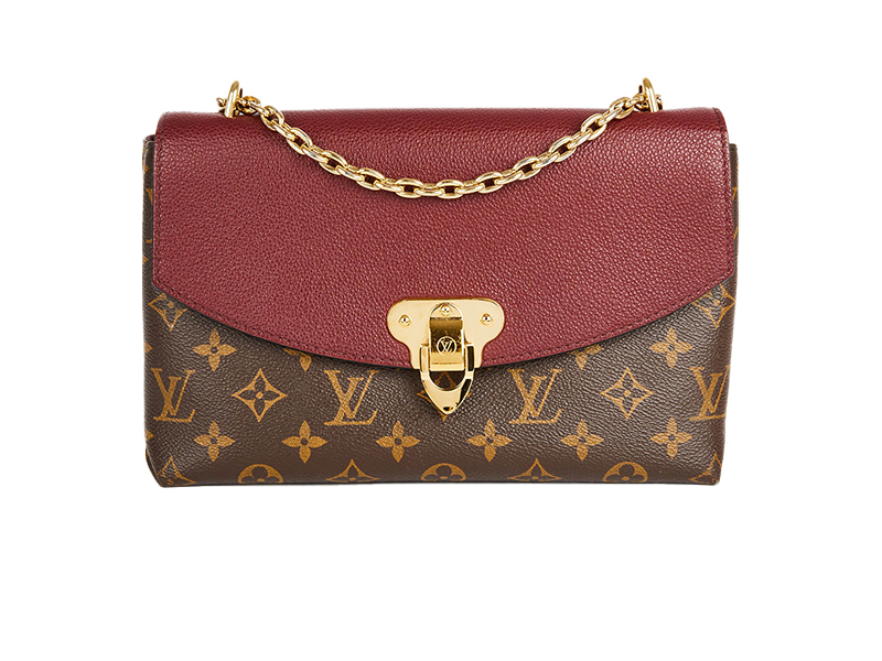 LOUIS VUITTON Monogram Sun-Plat Seed Chain Shoulder Bag Cross Body