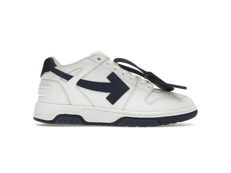 Off-White Out of Office 'White Navy Blue'