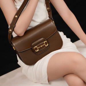 Túi Đeo Chéo Gucci Women's Brown Horsebit 1955 Shoulder Bag