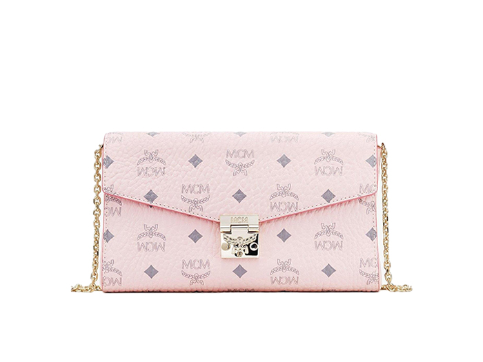 Túi MCM Small Millie Crossbody in Visetos Pink