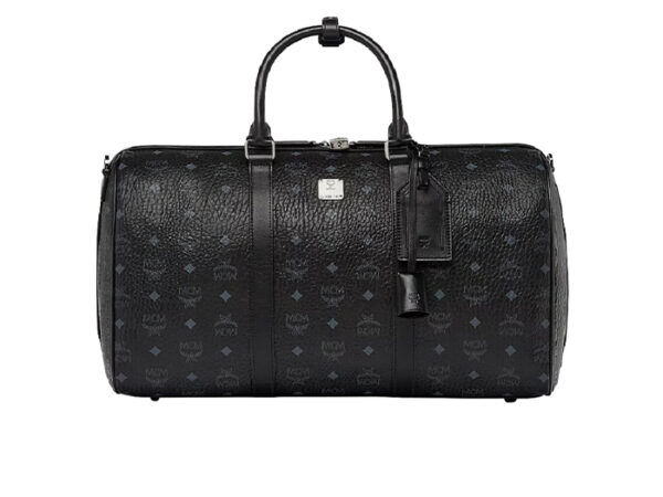 Túi MCM Traveler Weekender Bag in Visetos Black