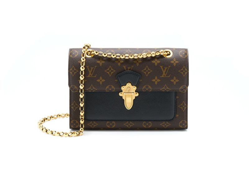 Túi Nữ Louis Vuitton Victoire Monogram Canvas ‘Noir Black’