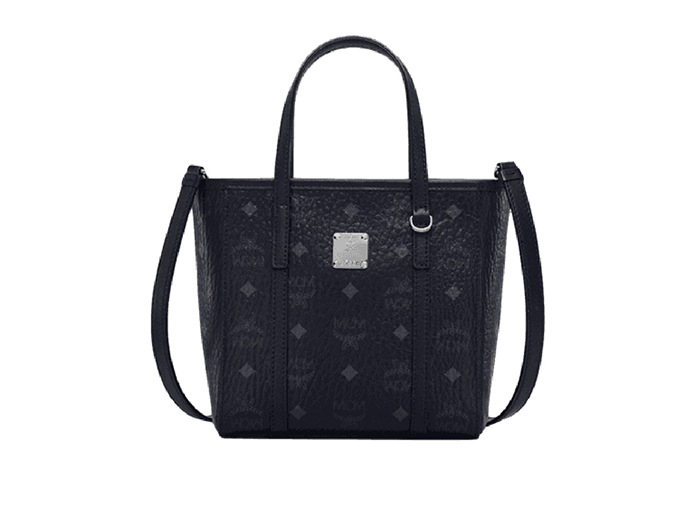 Túi Xách MCM Toni Shopper In Visetos Mini Black