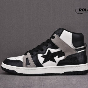 A Bathing Ape Bape Sta 93 Hi Black Light Grey