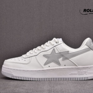 A Bathing Ape Bape Sta Black White Silver