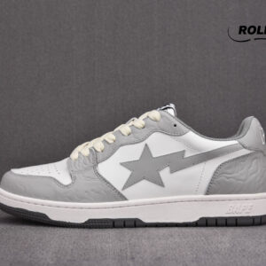 A Bathing Ape Court Sta Light Grey Cream