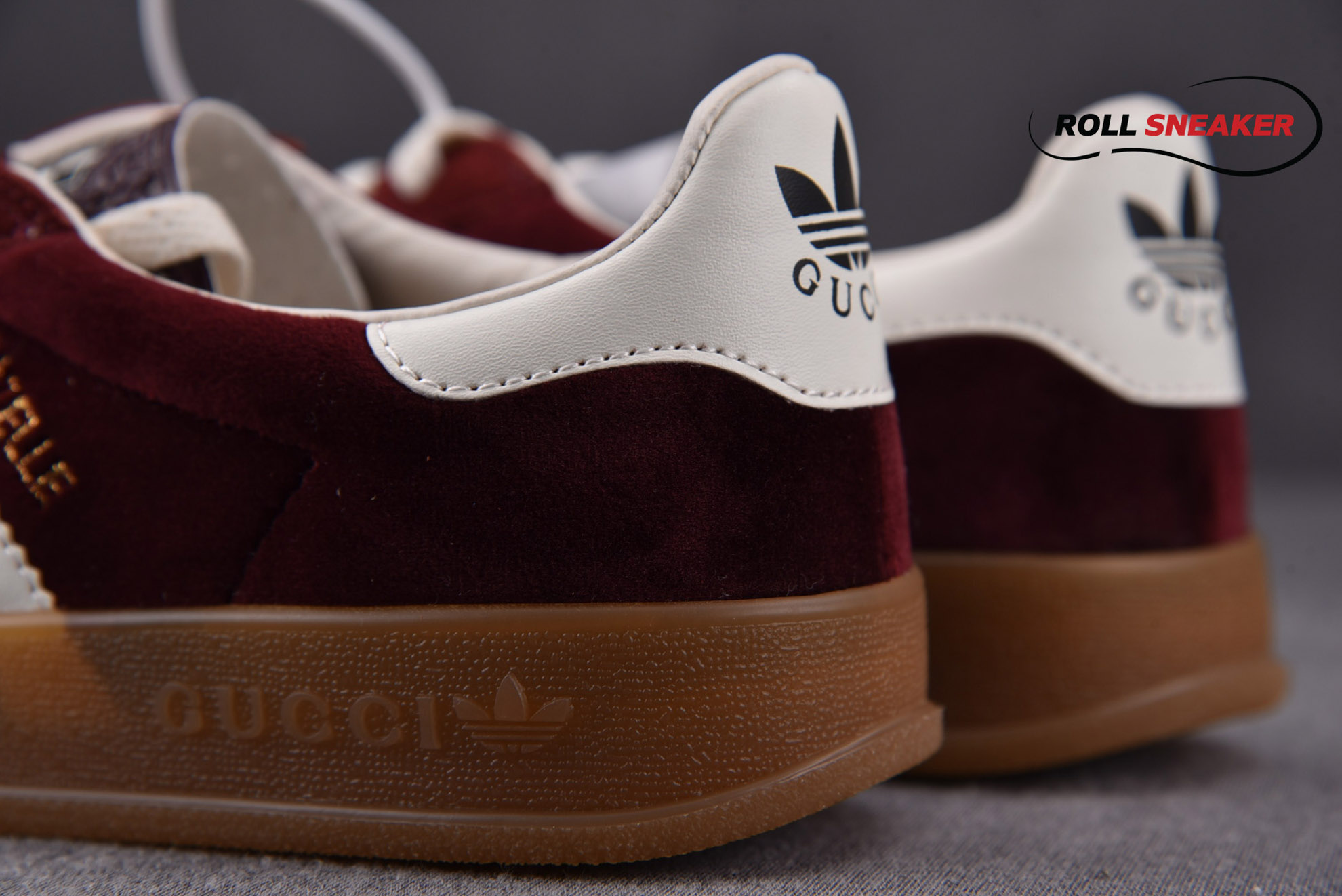 Adidas Gazelle x Gucci ‘Burgundy Velvet’