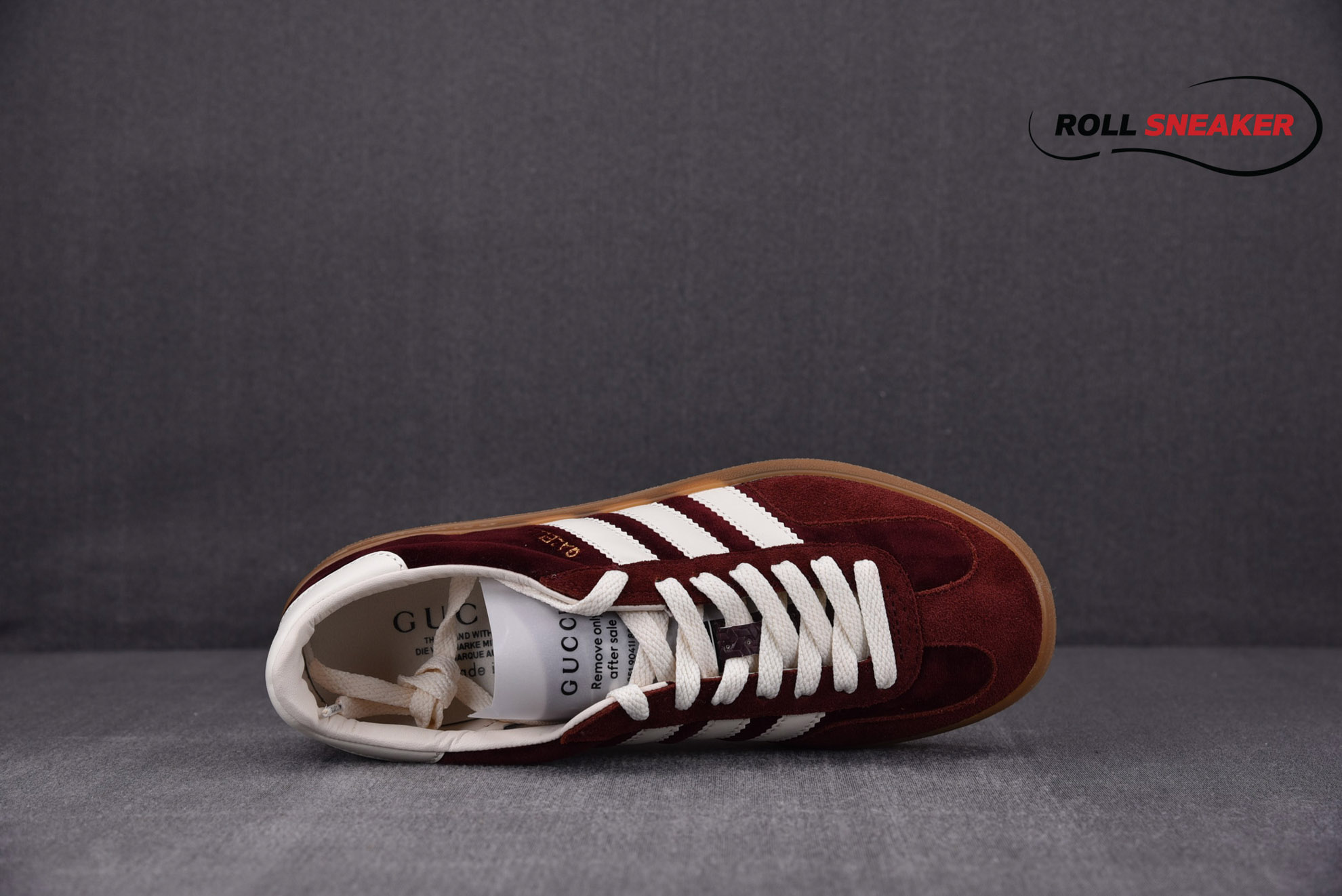 Adidas Gazelle x Gucci ‘Burgundy Velvet’