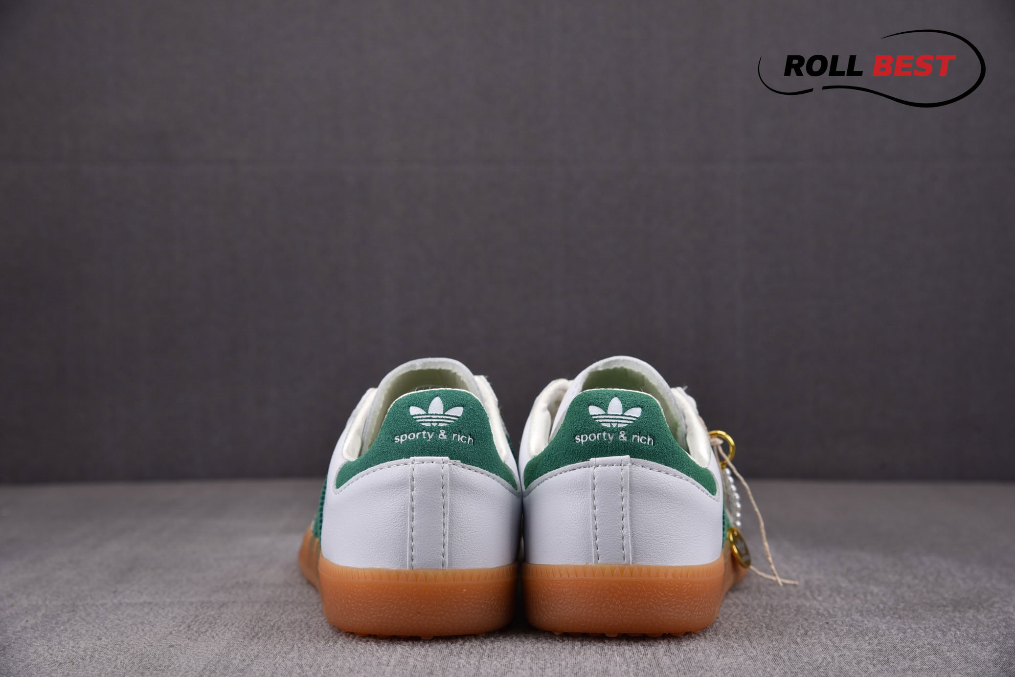 Adidas Samba OG x Sporty & Rich White Green