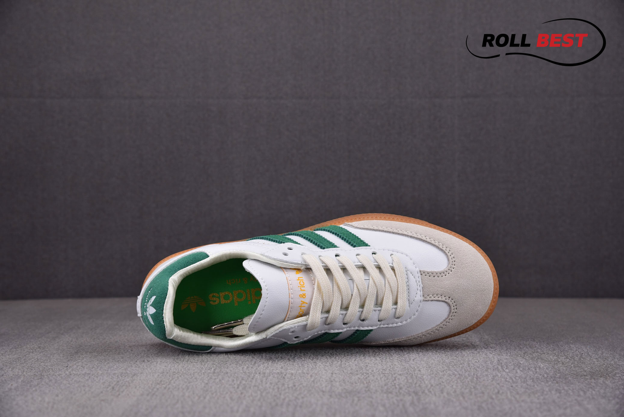 Adidas Samba OG x Sporty & Rich White Green