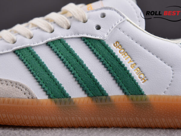 Adidas Samba OG x Sporty & Rich White Green