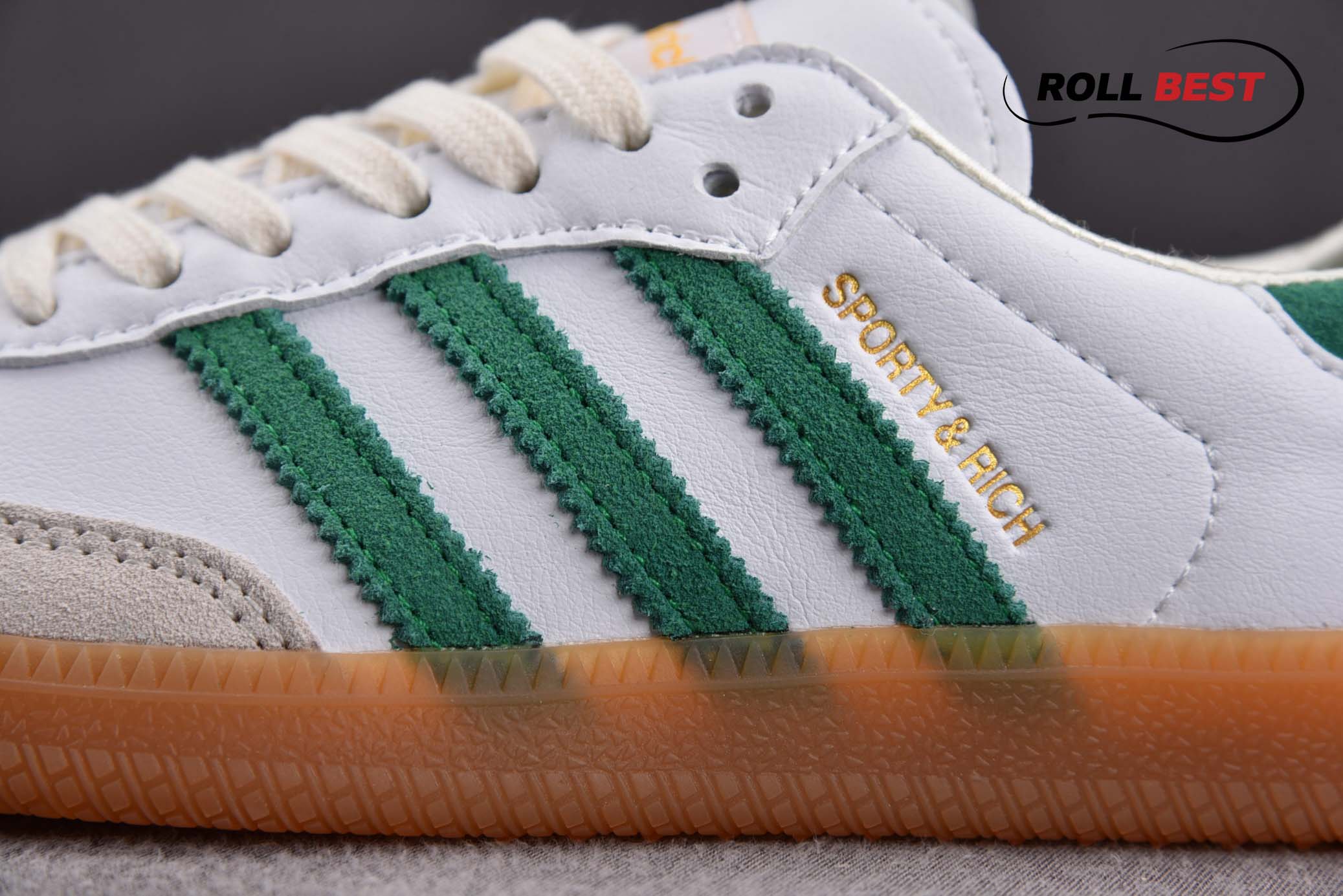 Adidas Samba OG x Sporty & Rich White Green