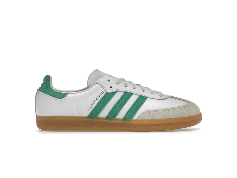 Adidas Samba OG x Sporty & Rich White Green