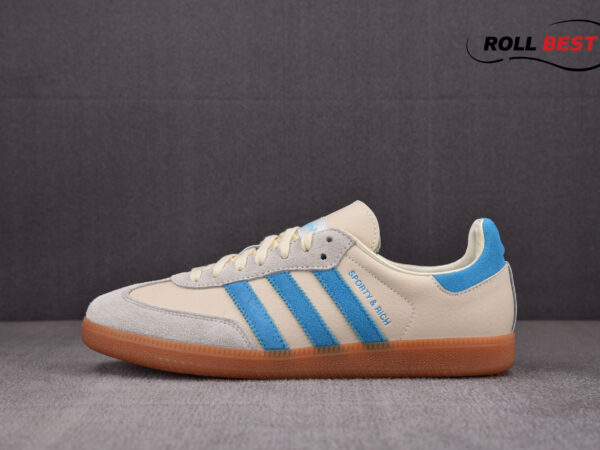 Adidas Sporty & Rich x Samba OG ‘Cream Blue’