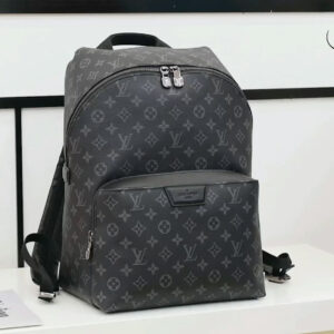 Ba Lô LV Discovery Backpack PM Monogram Eclipse Canvas Đen