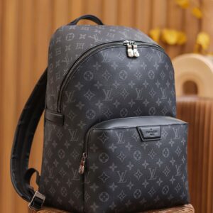 Ba Lô LV Discovery Backpack PM Monogram Eclipse Canvas Đen