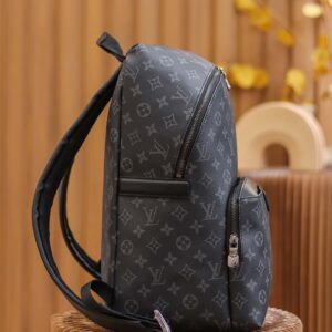 Ba Lô LV Discovery Backpack PM Monogram Eclipse Canvas Đen