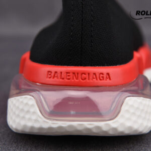 Balenciaga Speed Clear Sole ‘Black Red’